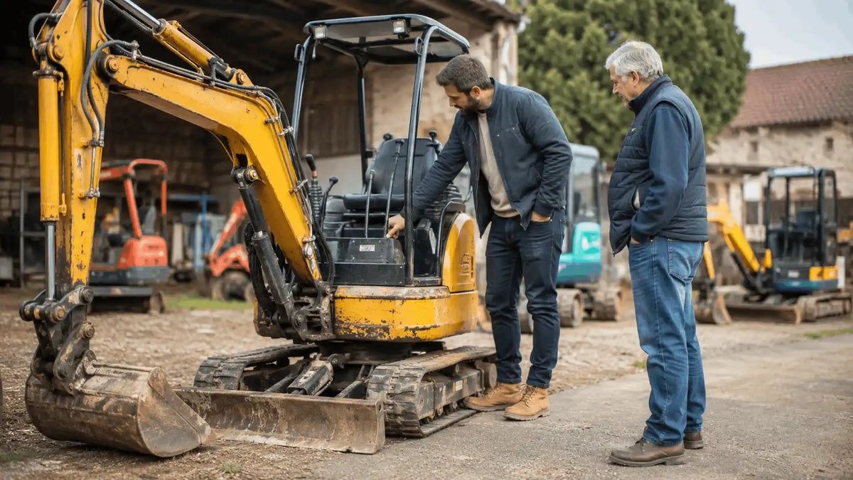 Mini-Pelle d’Occasion entre Particuliers : Prix, Risques et Conseils avant d’Acheter