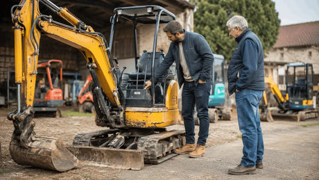 Mini-Pelle d’Occasion entre Particuliers : Prix, Risques et Conseils avant d’Acheter