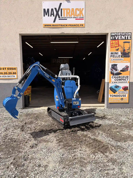 mini-pelle R06 RIppa flèche déportable