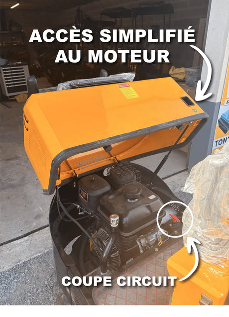moteur briggs&stratton mini pelle