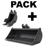 pack godet terrassement 20cm et 80cm en curage