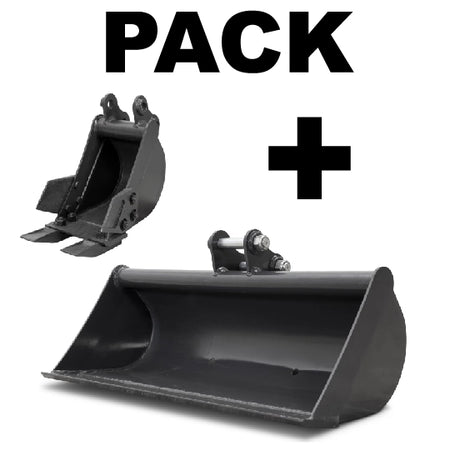 pack godet terrassement 20cm et 80cm en curage