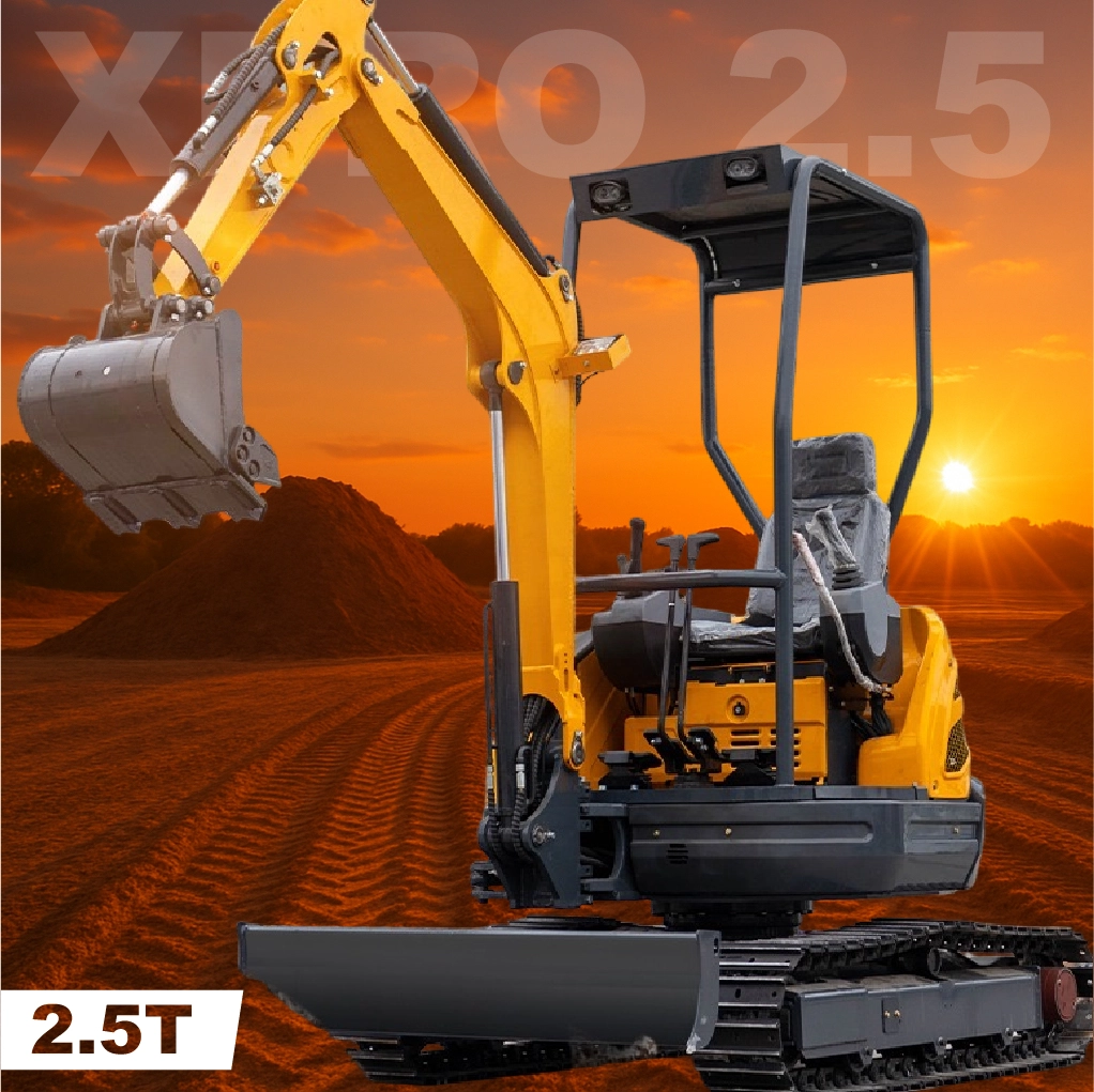 mini pelle 2,5 tonne pas cher chine HT25