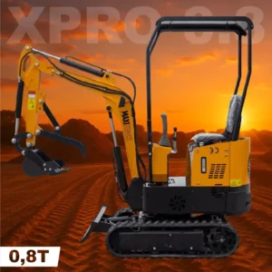 mini pelle excavator 0,8t 0.8t 800kilos 800kg chine maxitrack import prix pas cher