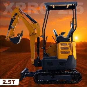 mini pelle 2,5 tonne 2.5T chinoise Maxitrack import