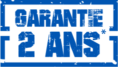 Garantie 2 ans*