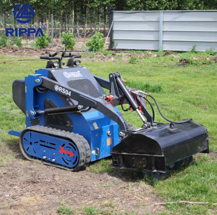 broyeur sur mini chargeur rippa