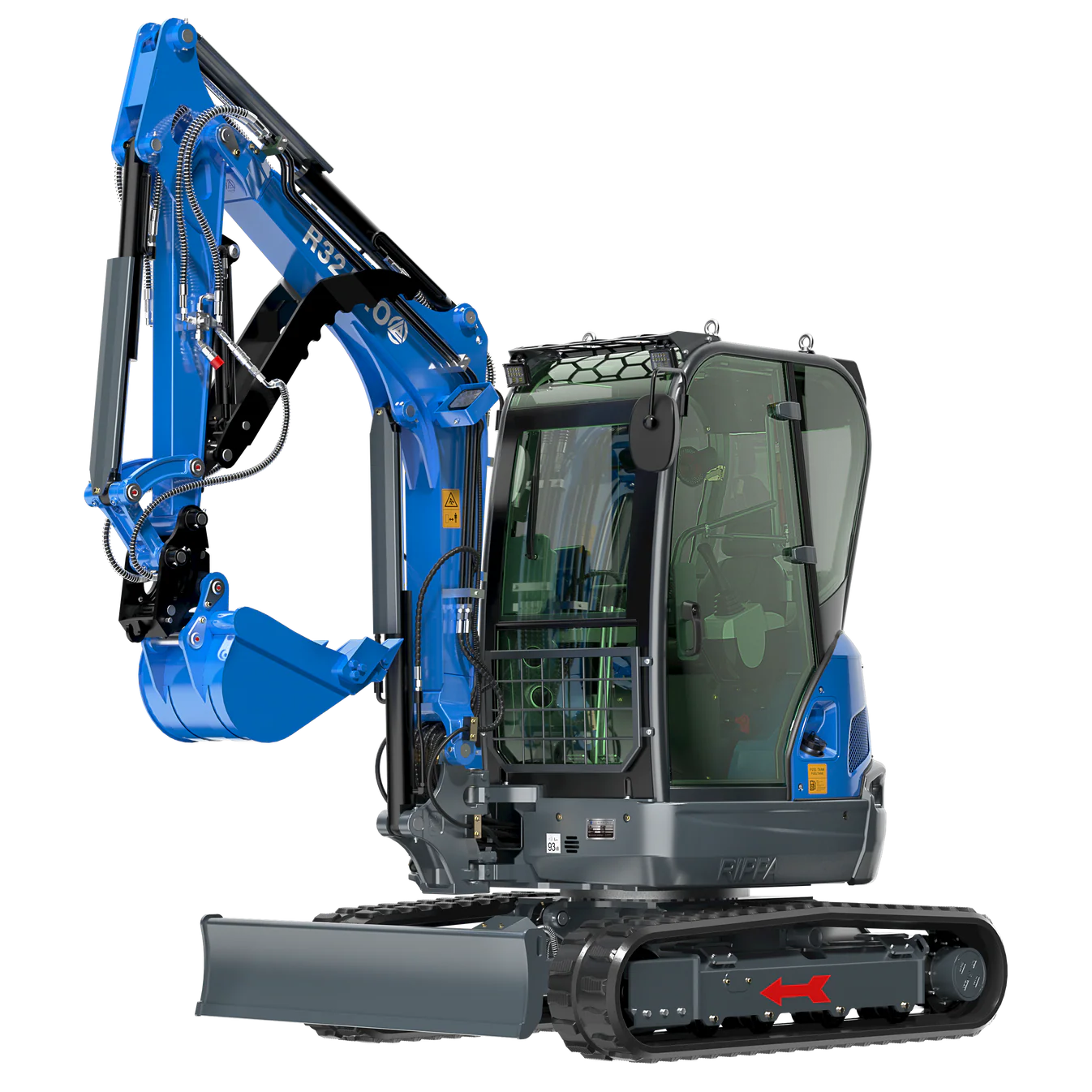 R32 mini pelle 3,2t rippa