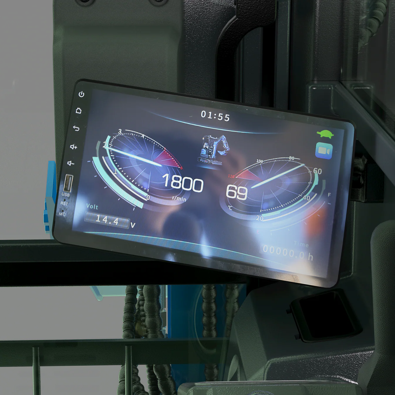 ecran interieur rippa mini pelle 3200 kilos