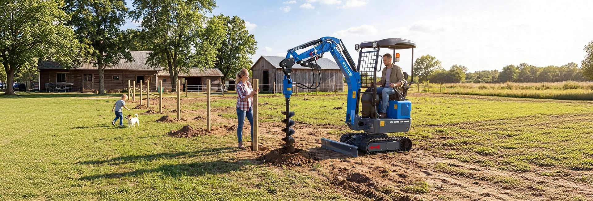 tarière sur rippa R10